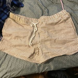 Summer striped shorts!!